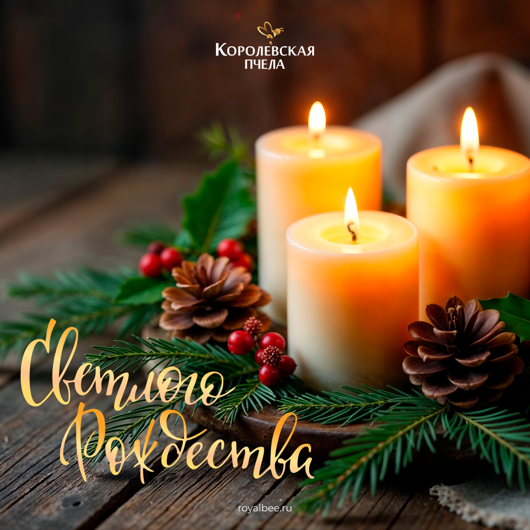 С Рождеством Христовым! компании RoyalBee