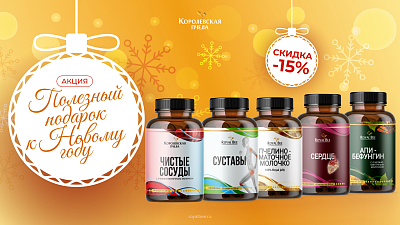 ПОЛЕЗНЫЙ ПОДАРОК К НОВОМУ ГОДУ